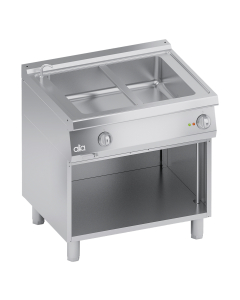 Vannbad Bain-Marie 2/1 GN, Gulvmodell