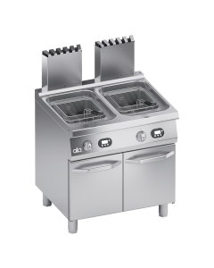 Frityr Gass, Dobbel 15 + 15 liter tank, Digital styring