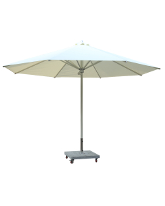 Parasoll Ø4m - lys sand