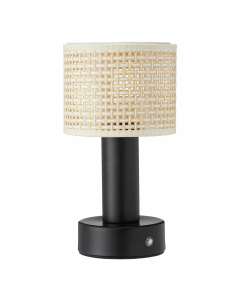 Tiara oppladbar bordlampe, svart