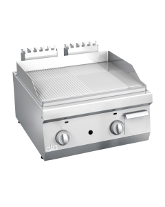 Flatgrill Gass, Rillet + slett topp 1, Bordmodell